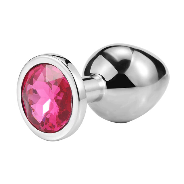 2026 Anal Butt Plug JEWEL STAINLESS Butt Plug Sex Toy For Women Men Couple Gift
