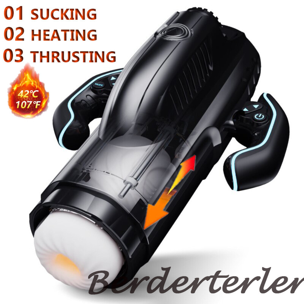 Leten High-Speed Piston Telescopic Sucking Male Masturbator Masturbation Cup