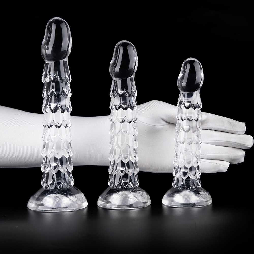 Flexible Butt Plug Set Anal Plug Dildo Suction-Cup Sex Toys Massager Women Men