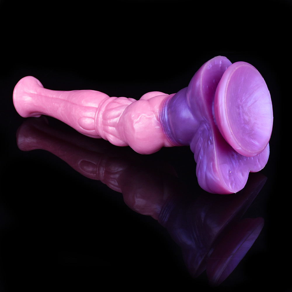 Realistic Dildo Big Knot Dildos Soft Silicone Penis Stimulator Anus Dilator Toys
