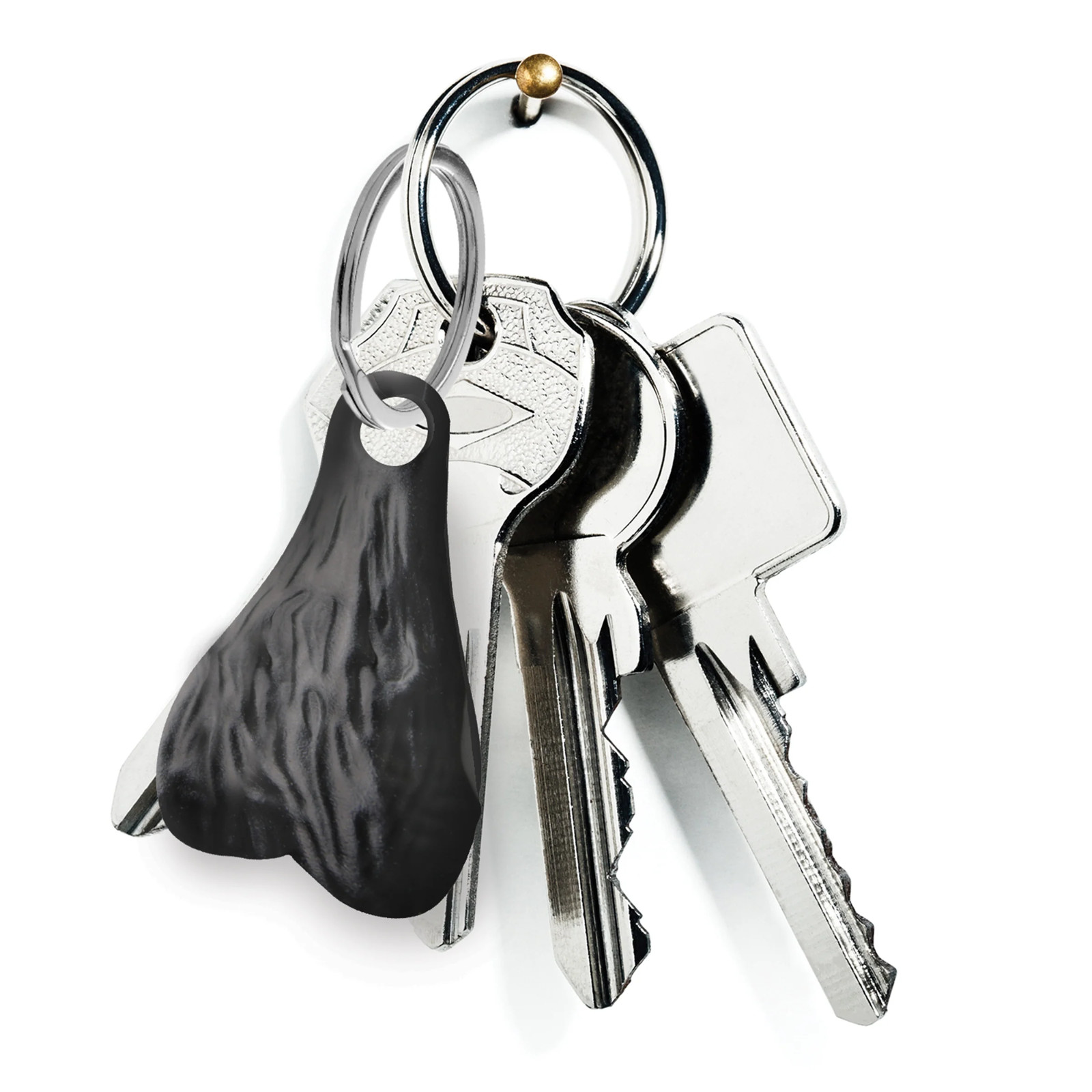 Novelty Item Big Ballers Keychain Bachelorette Naughty Fun Gag Gift – Black
