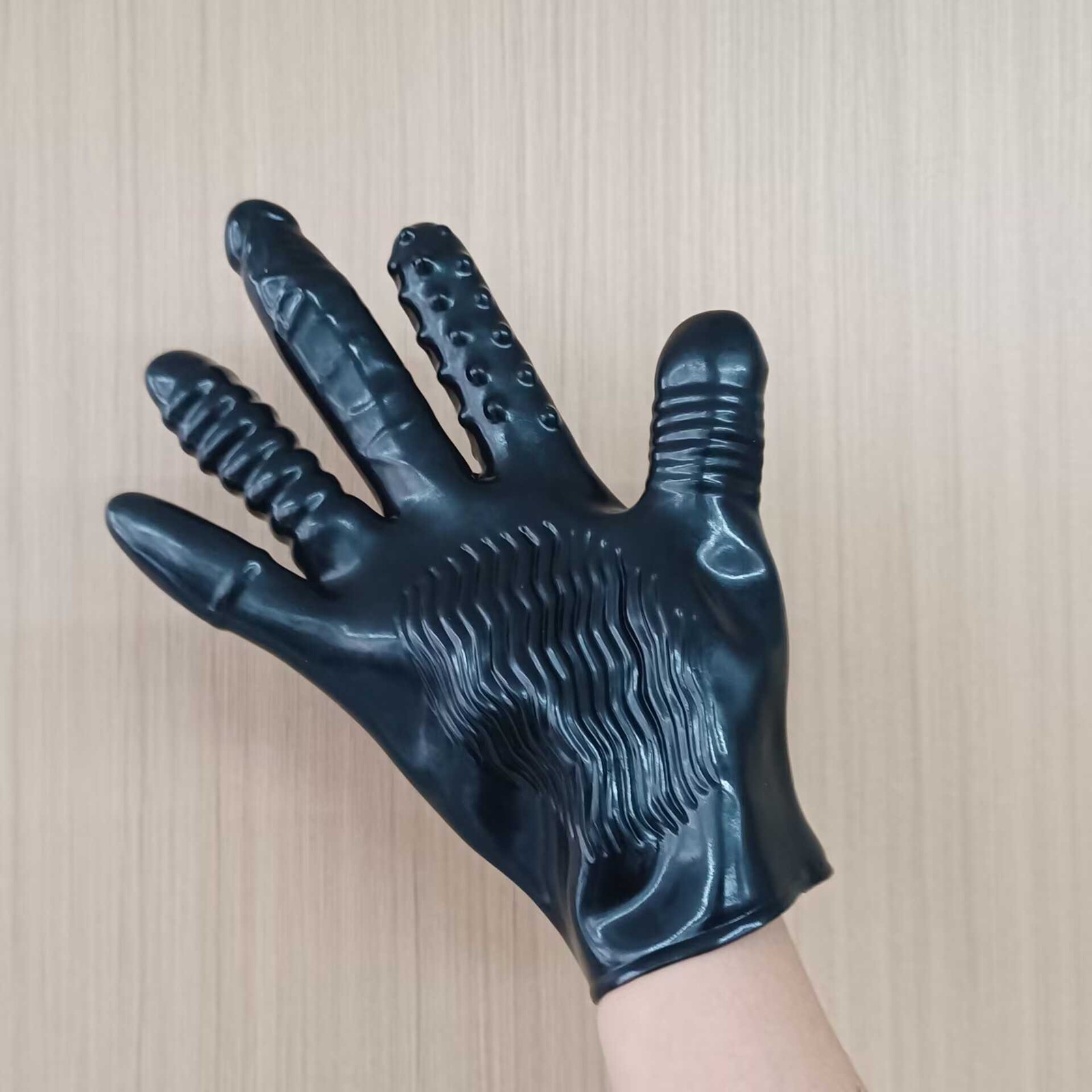 Sex Toys Vibrating Finger Massager Glove Erotic Clitoral Anal Finger for Couples