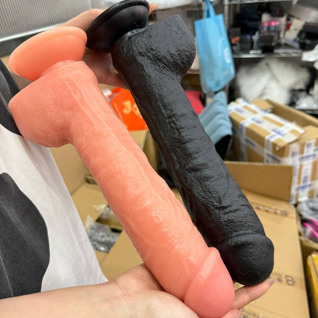 Monster Dildo Realistic Suction Cup Huge Penis Thick Dong Anal Sex Toy for Women