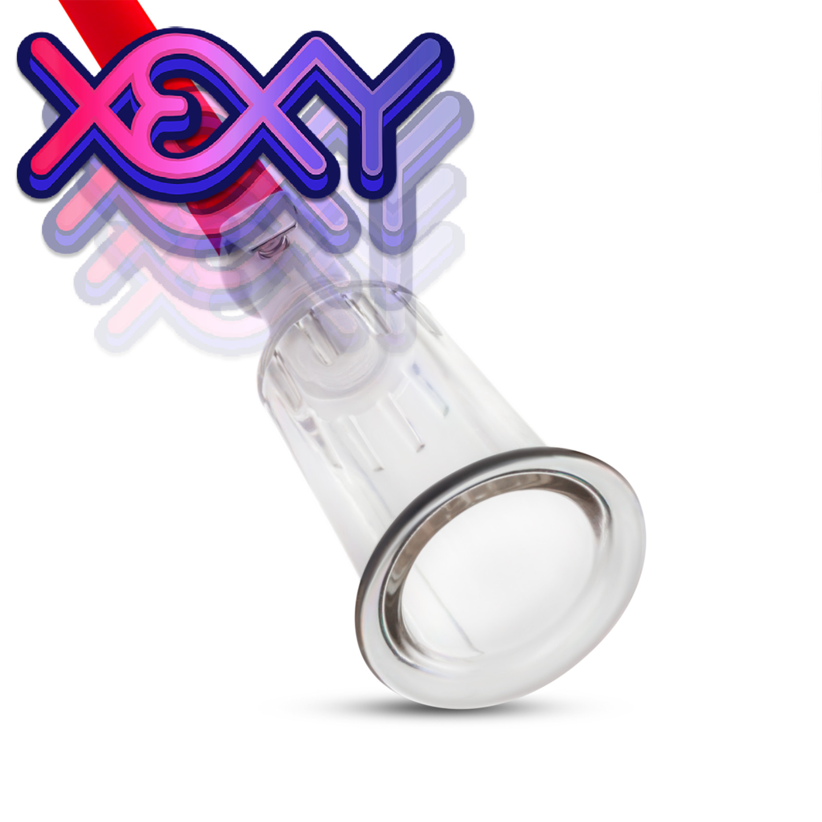 Nipple & Clit Pumping Cylinders Only 2 Pack (1″) Xexy Adult Sex Toys