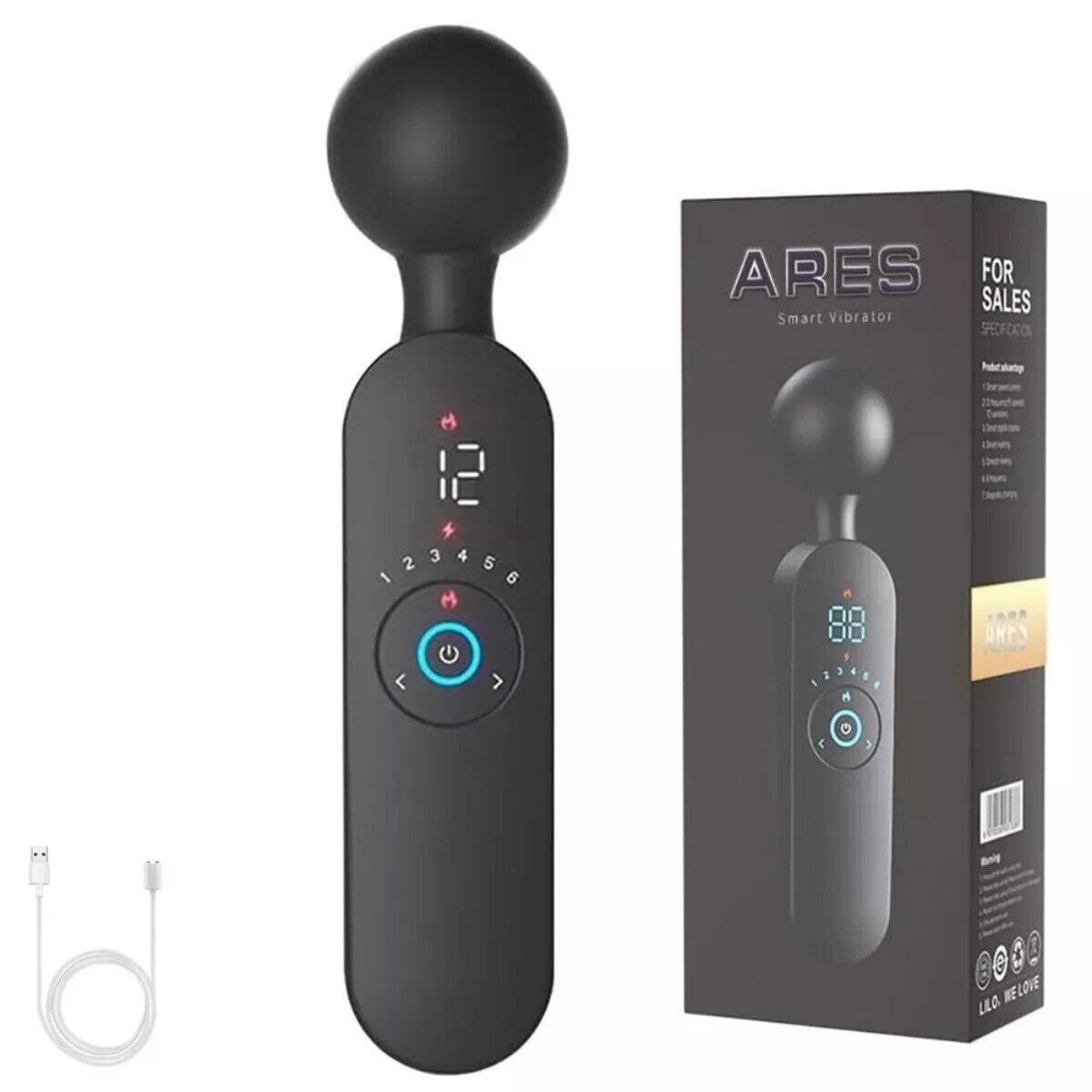Multiple Modes Vibration G-spot Clit Vibrator Dildo Massager Sex Toy For Women