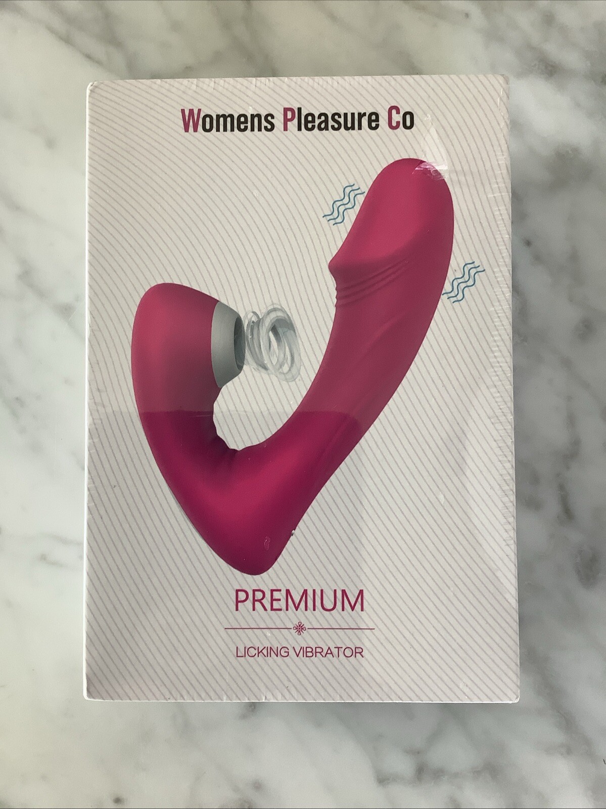 PREMIUM Licking Vibrator Womens Pleasure Company Medical Silicone+ ABS SEALED