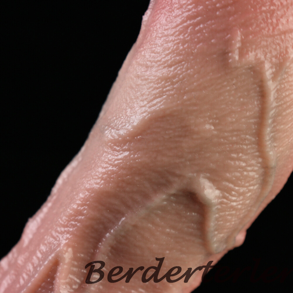 19cm Dual Density Dildo Realistic Dick With Sucker Double Layer Penis