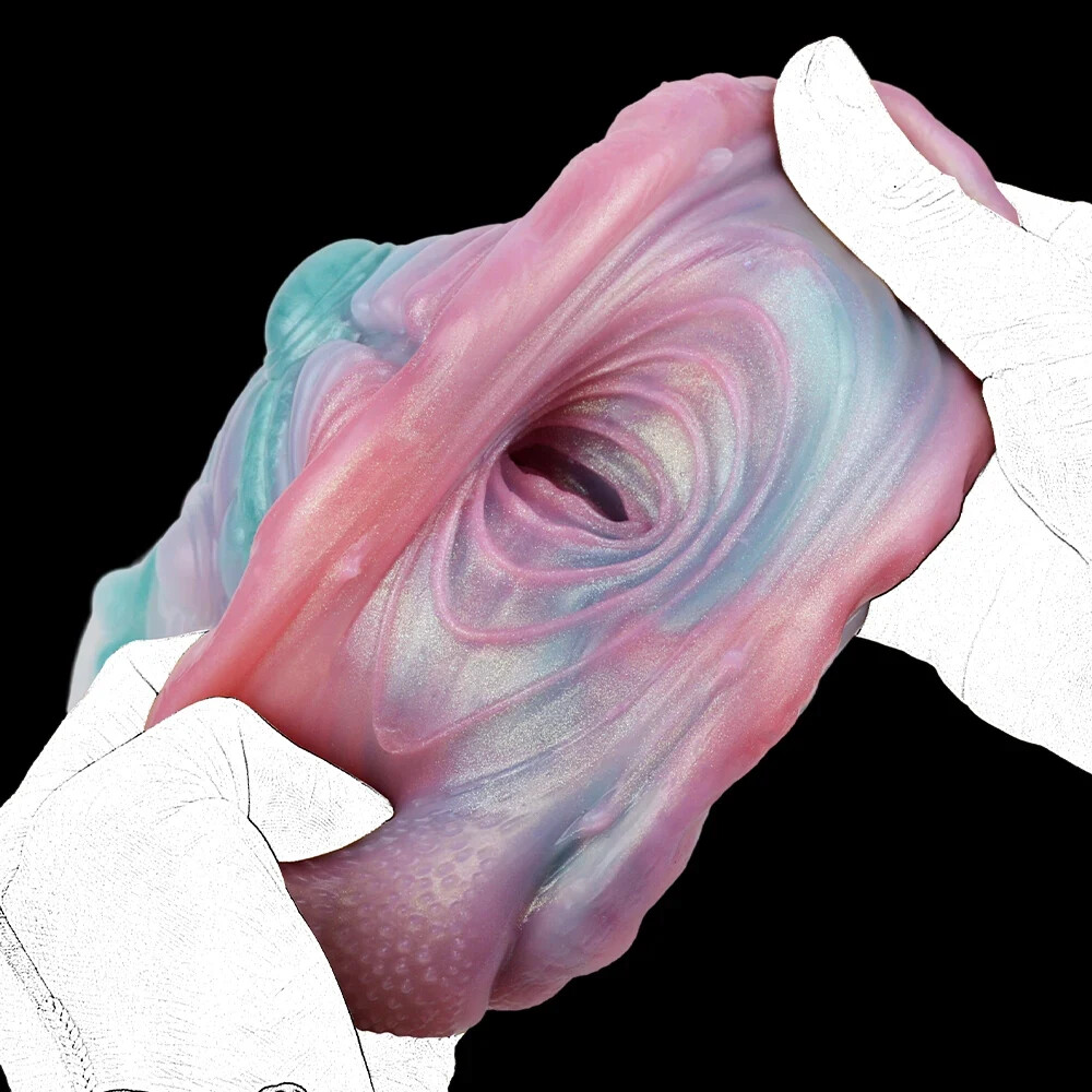 Silicone Alien Stroker Fantasy Single Channel Masturbator Unique Adult Sex Toys