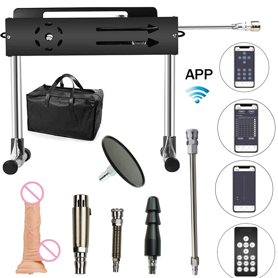 New Sex Machine App Control 200W Turbo Gear Power Love machine with Dildo