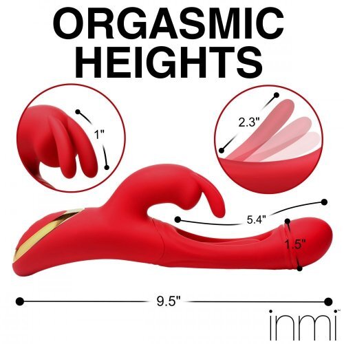 Inmi Flicking Silicone Rabbit Vibrator