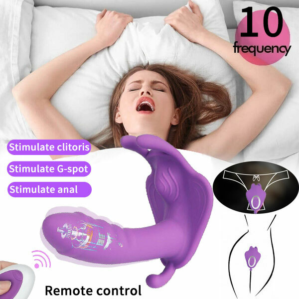 Remote Wearable Panties-Dildo-Vibrator-G-Spot Massager Sex Toy for Women Couple