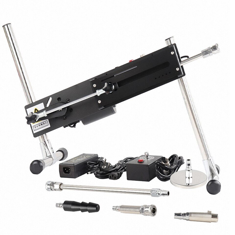 120W Sex Machine Strong 3-15CM Turbo Gear Masturbation Vau-U-Lock Love Machine