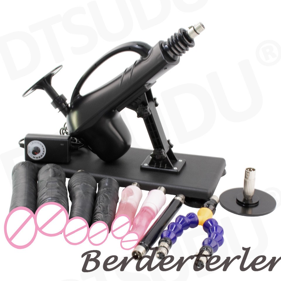 A2SS Sex Machine Adjustable Masturbating Pumping with 3XLR Sex Gun Love Machine