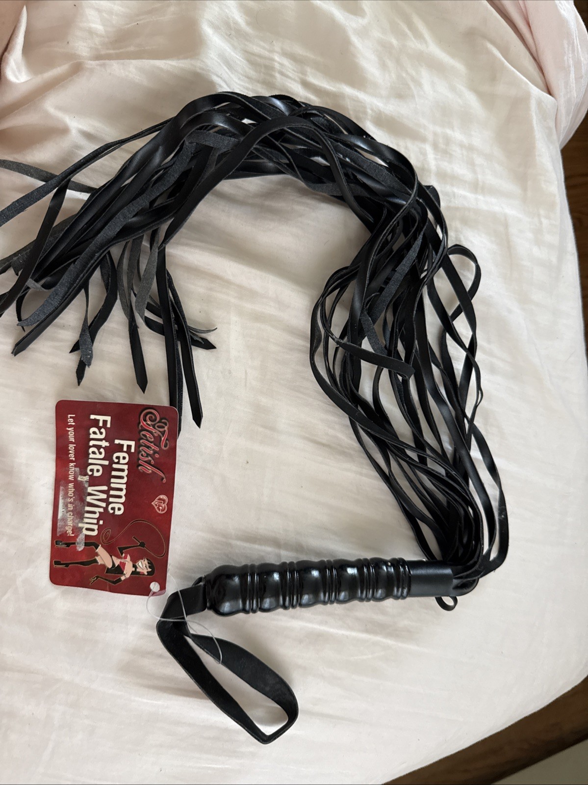 Fetish Femme Fatale Whip Nwt Halloween Costume Prop Accessory