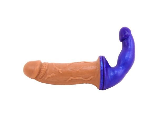 Vixen Creations Peacemaker Vixskin Caramel Double Sided Dildo, New