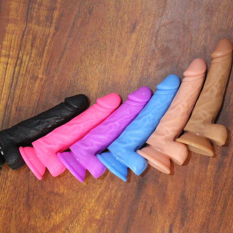 Dildo Sex Toy With Suction Cup Realistic, 7-10 Inches, Small/Big/Large Real Feel