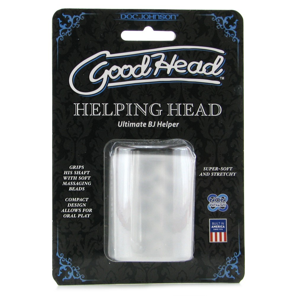 GoodHead Helping Head – Oral Blow Job Sex Toy Masturbator Stroker Sleeve