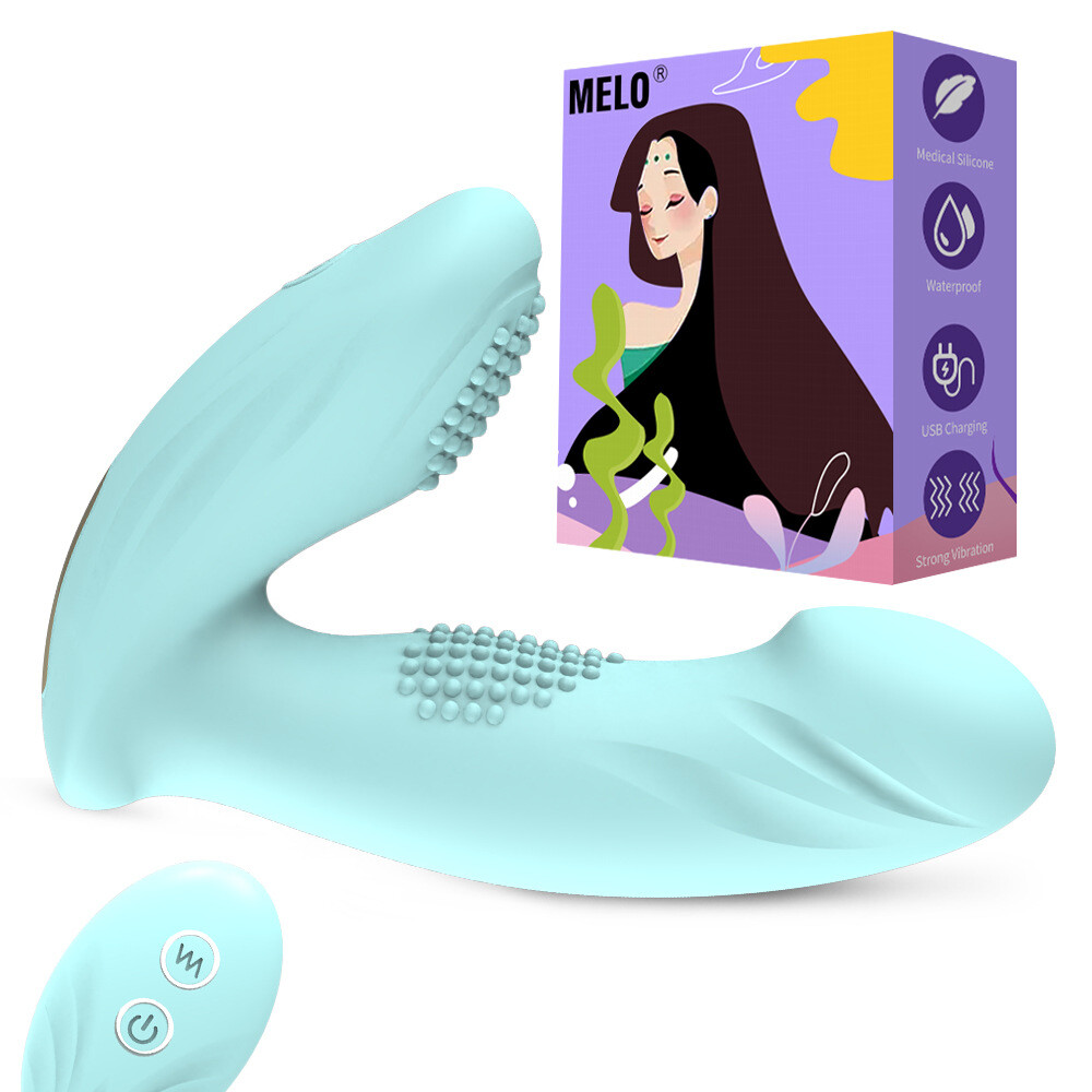 G spot Massage Wand Vibrator Remote Control Wearable Female Electric Toy Women