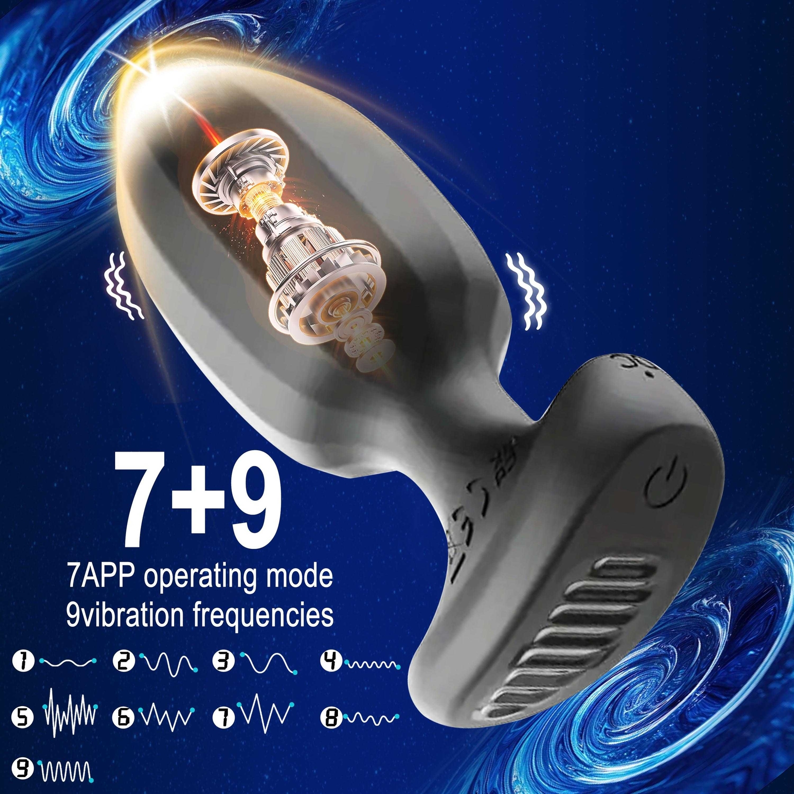 Small Anal Vibrating Butt Plug Prostate G-spot Massager Sex Toys for Women Men