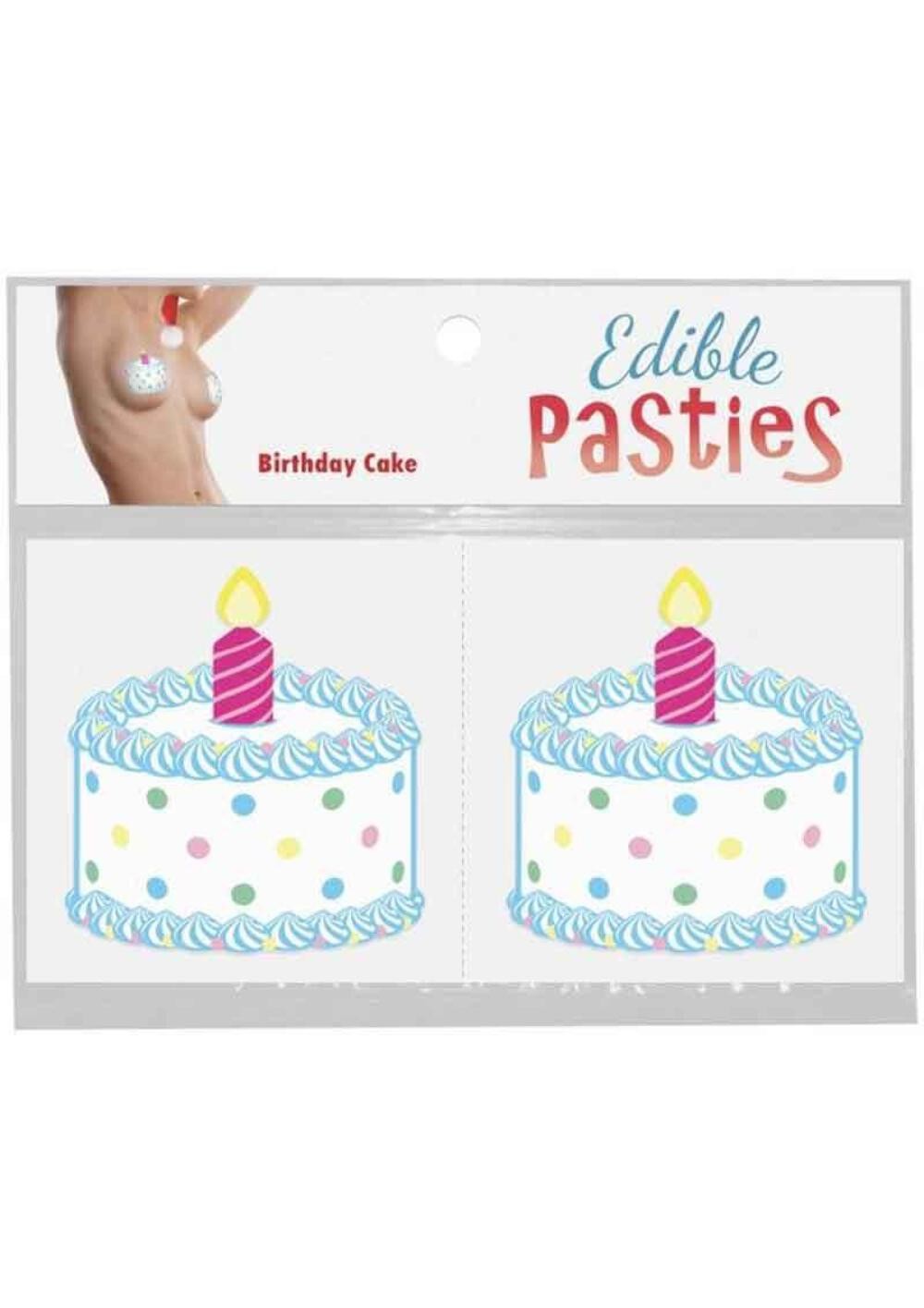 Edible Pasties – Birthday Cake