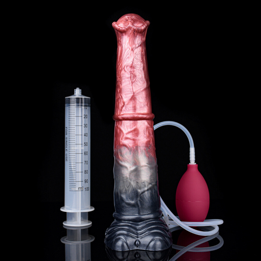 Realistic Ejaculate Dildo Fisting Silicone Anal Butt Plug Penis G-spot Sex Toys