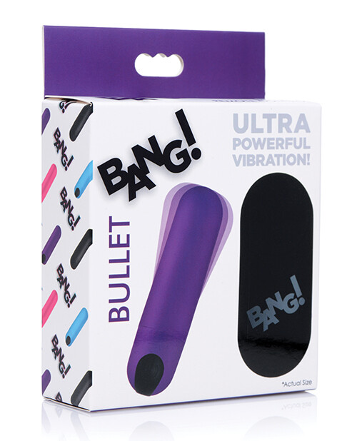 Bang! Ultra Powerful USB Rechargeable Wireless Remote Control Vibrating Bullet