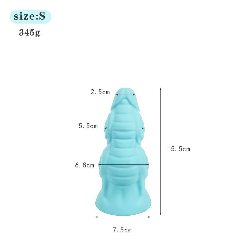 Huge Soft Silicone Dildo Anal Plug Dilator Anus Vagina Massage G-spot for Women
