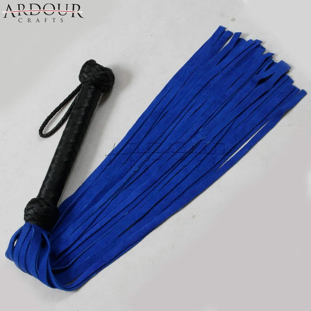 Real Cowhide Leather Handmade Flogger 25 Tails roleplay collections accessory