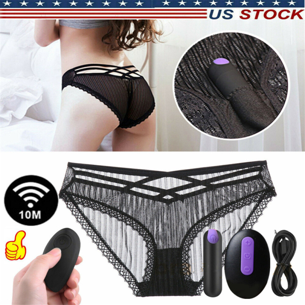 Wireless Bullet Egg Vibrator with Panites Remote G-Spot Dildo Sex Toys For Women