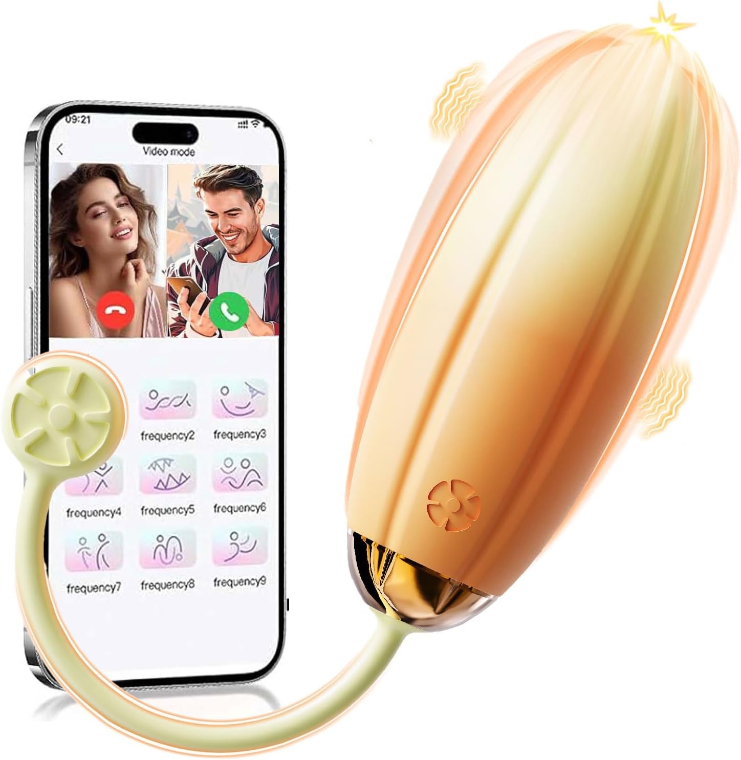 Vibrator Egg with App Control, Women Sex Toy Panty G Spot Mini Vibrator, Vibrati