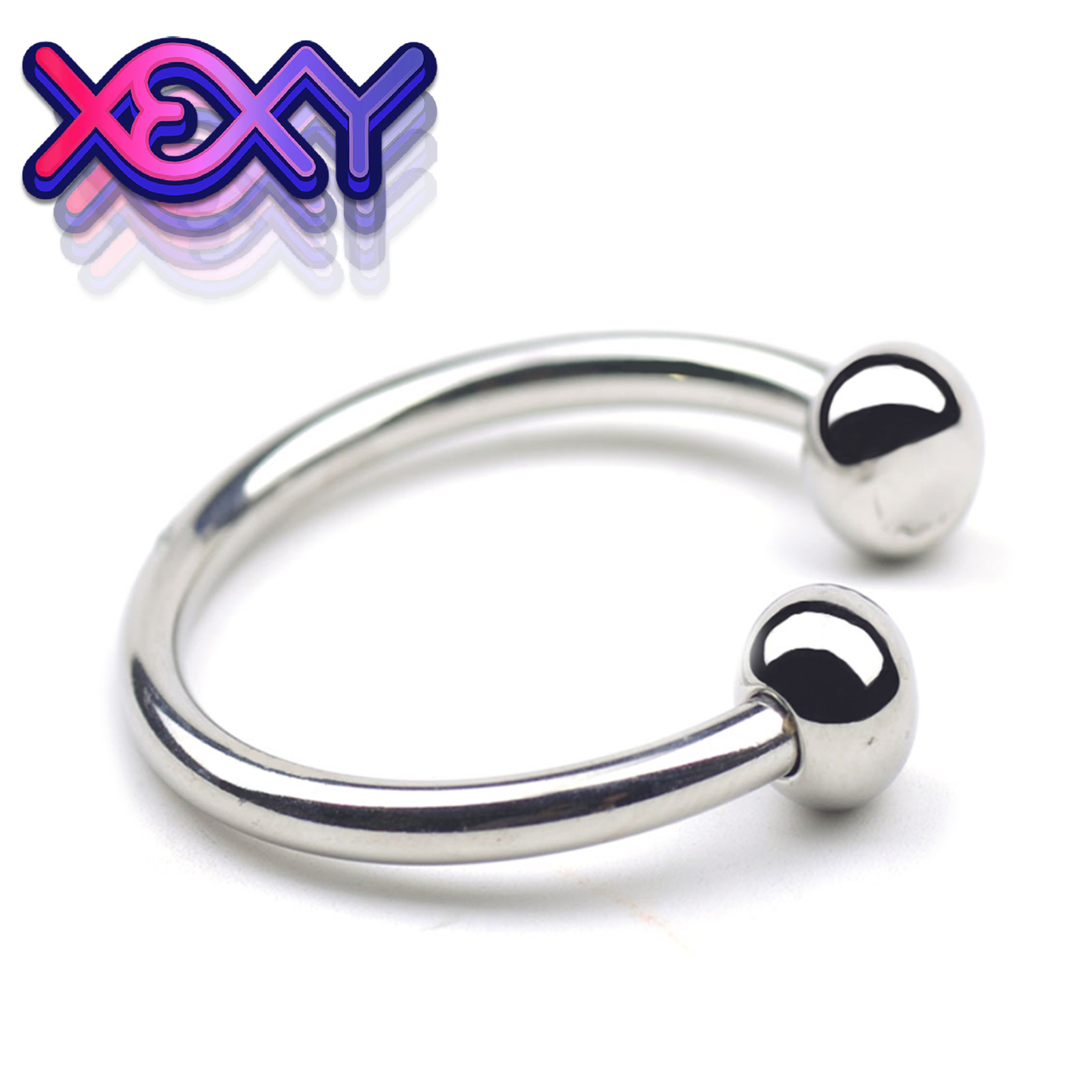 Stainless Steel 30mm Penis Gland Ring Hard Erections Penis Ring Adult Sex Toy
