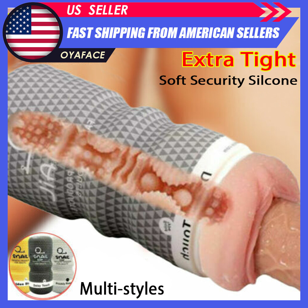 3D Realistic Pocket Pussy Male Masturbator Stroker Cup-Vagina-Sex-Toys for-Men