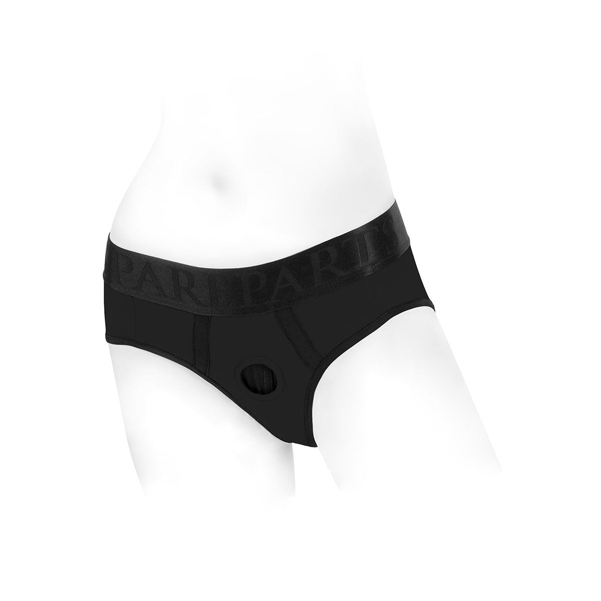 SpareParts Tomboi Harness Black/Black Nylon – XL Durable, Comfortable Underwear