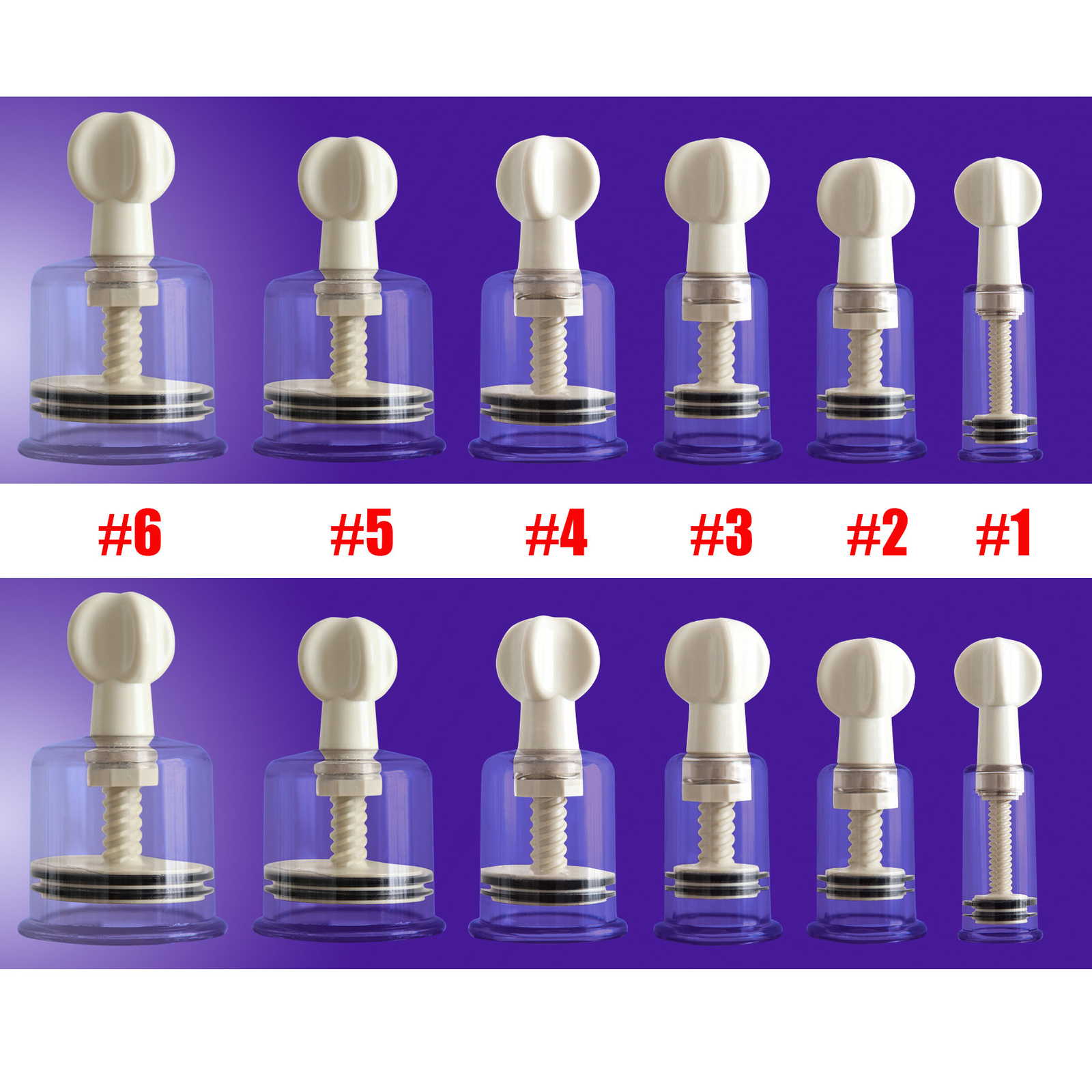 Female Bondage Nipple Sucker Breast Enlarger Clit Suction Massager Cup Sex Toys