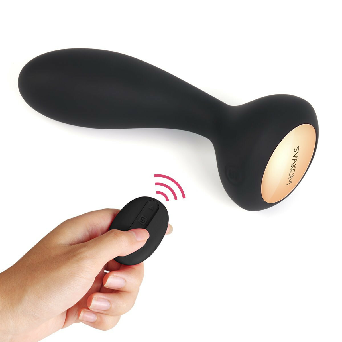 Remote-Controlled Vibrating Anal Plug & 3.3 Oz Premium Water-Based Warming Lube