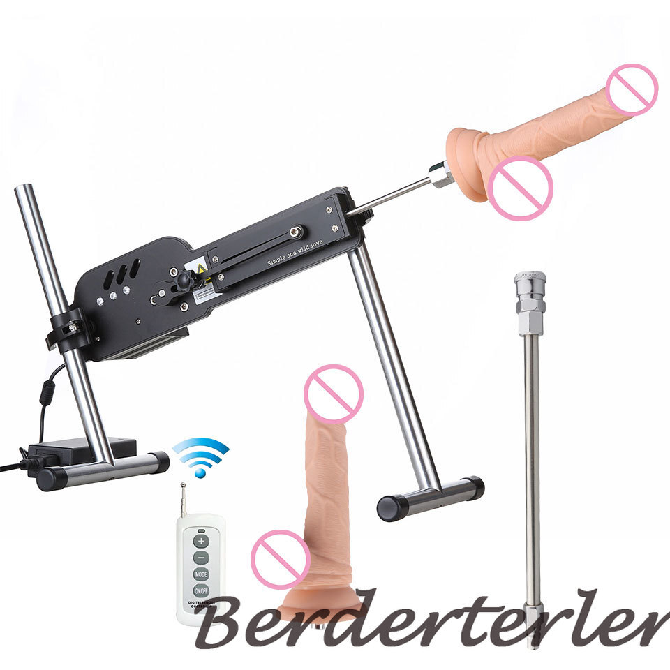 Upgrade 120W Sex Machine with Remote Control Super Silent Ultra Adjustable 30db