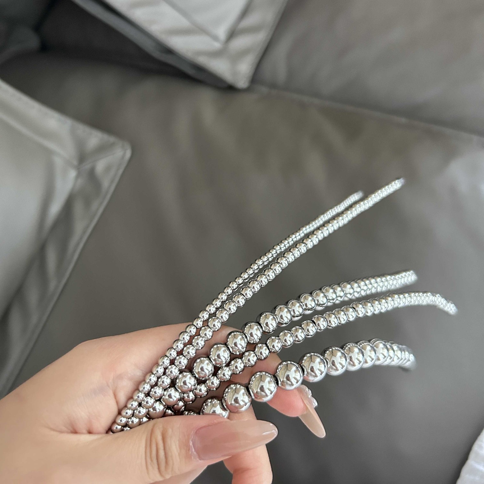 Stainless Steel Penis Plug Dilator Enhancer Sounding Penis Ring Stimulator Man