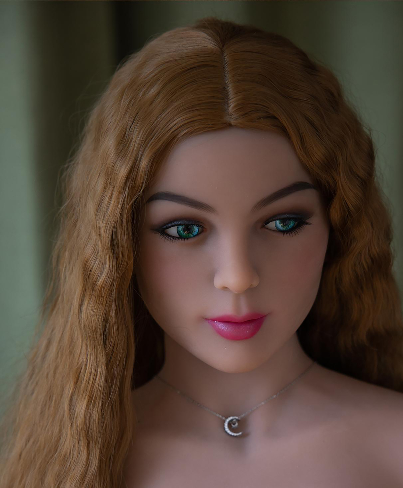 Lifelike TPE Sex Doll Head Masturbator Oral Sex Replaceable Heads for Men