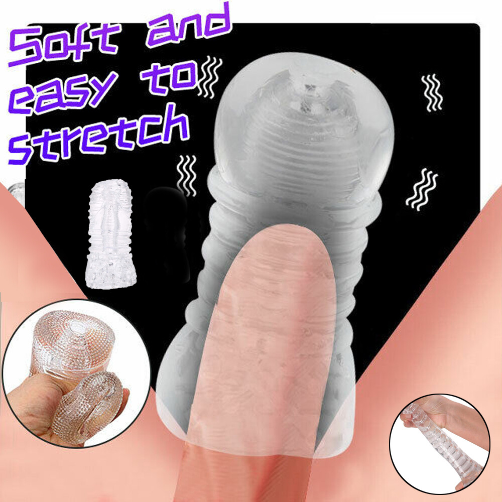 Jelly Male Masturbator Sleeve Stroker Cup Pocket Pussy Penis-Masturbater Sex-Toy