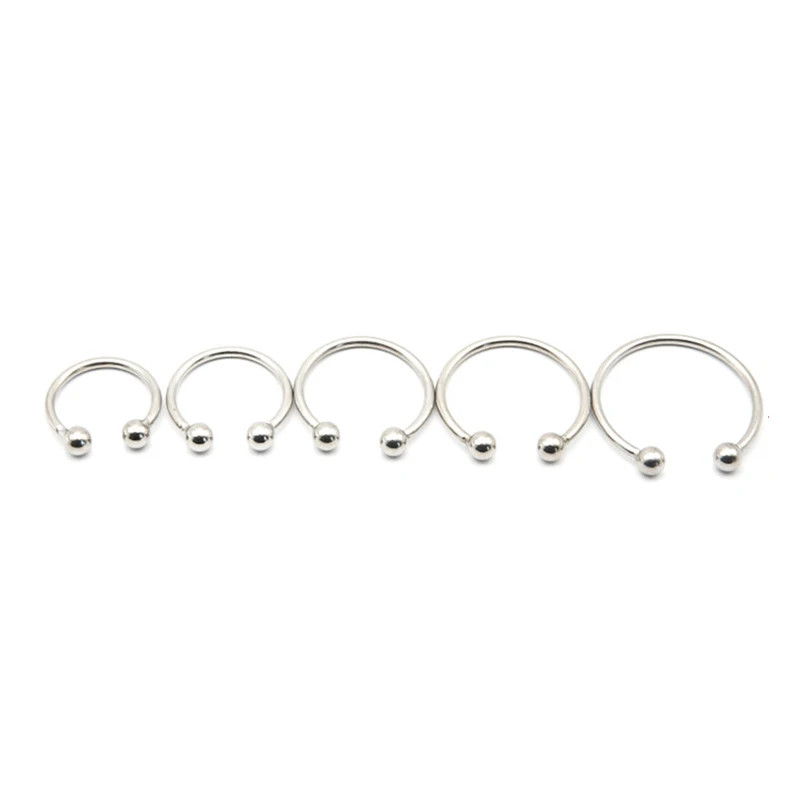 Metal Cock Ring for Men Adult Sex Toys Head Glan Stimulating Stainless Rings