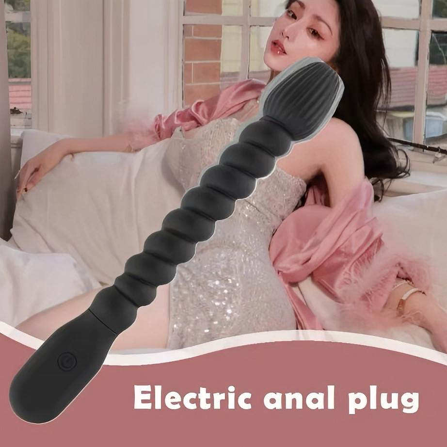 Thrusting Anal Butt Plug Vibrator Prostate Massager Adult Sex Toys for Men Women