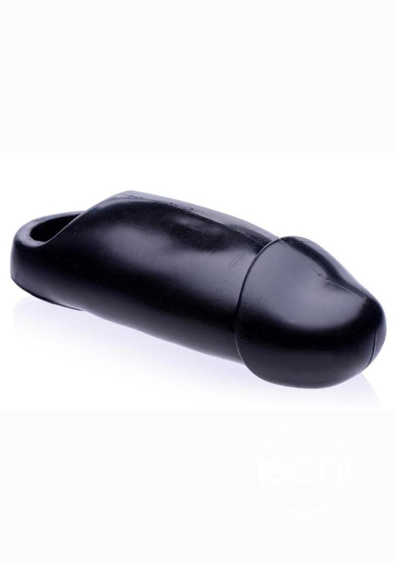 Fat Dick Male Penis Cock Enlarger Black Sheath Enhancer Sleeve Girth Extender