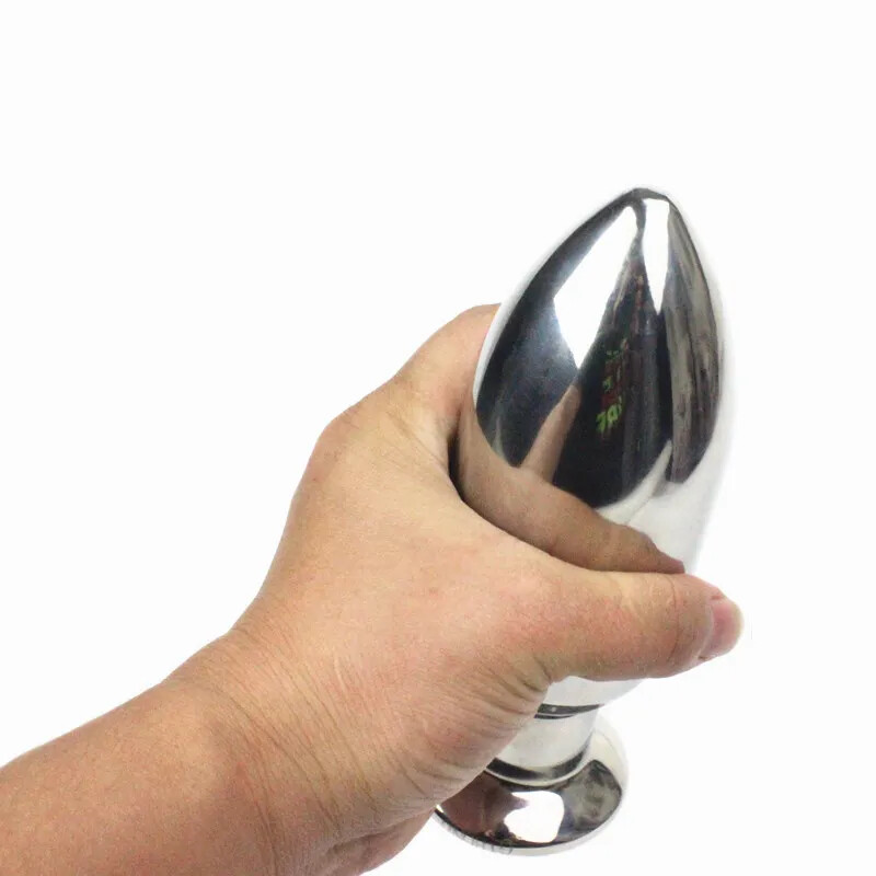 16 Size Anal Plug Stainless Steel Anus Butt Simulation Dilator Toys for Couples