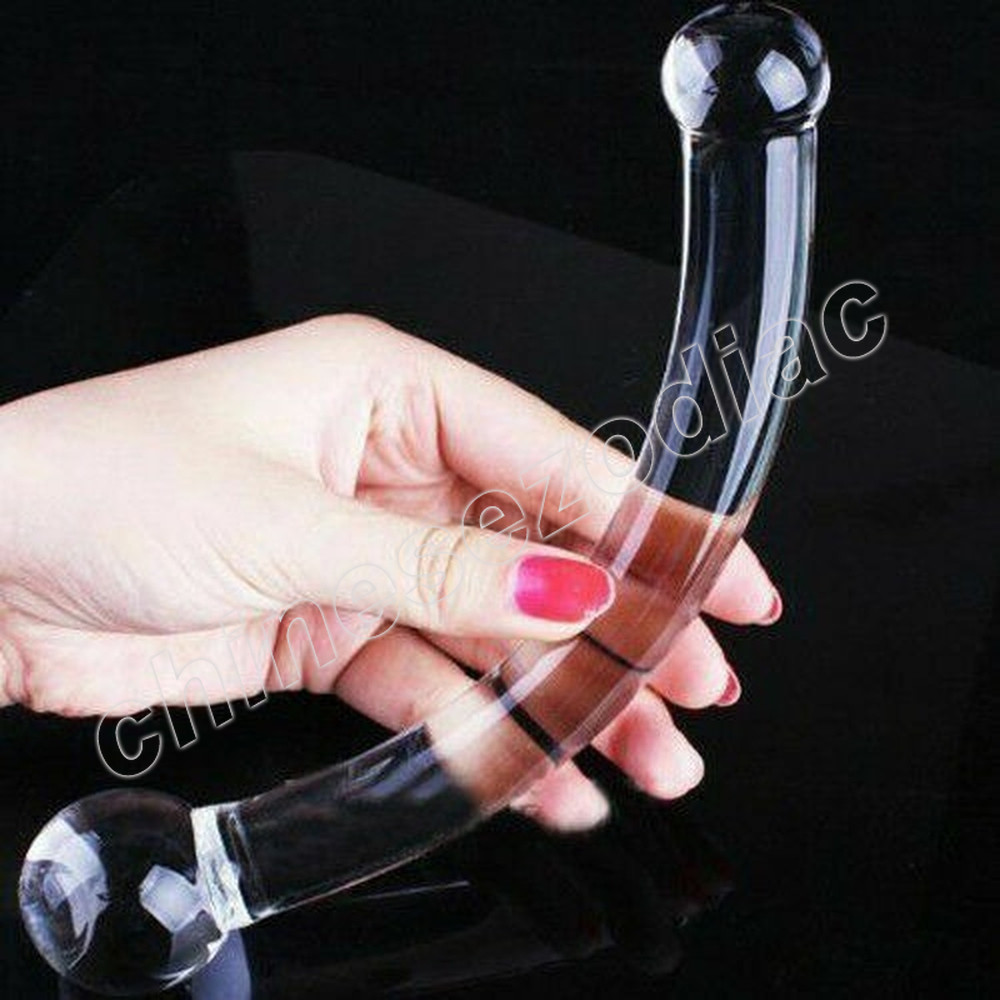 Metal/Crystal Glass Dildo Anal Butt Plug G Spot Massager Vagina Adult Sex Toys
