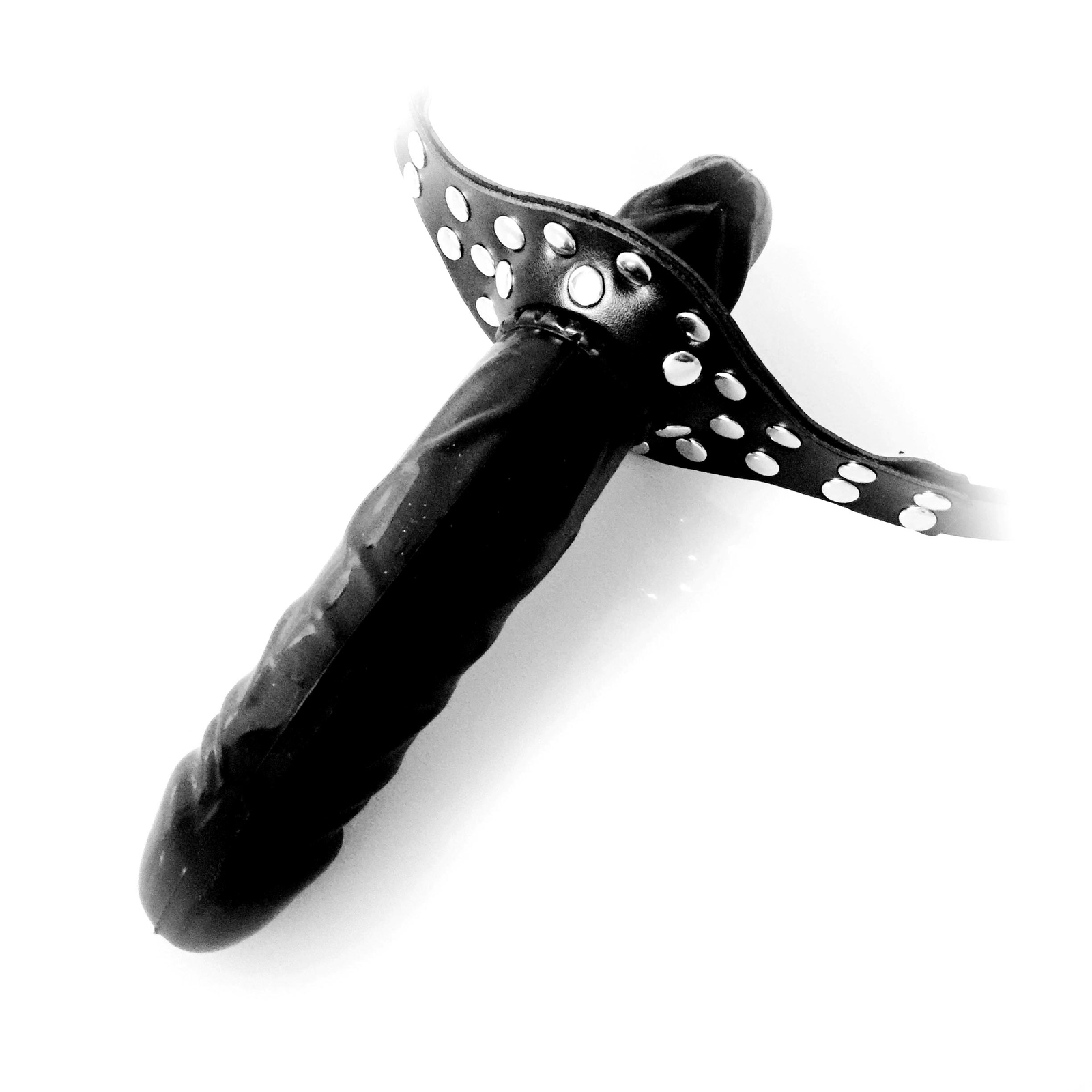 Adult on Face Strap Bondage Mouth Gag Dildo Penis Plug Wetlook Headgear Sex Toys