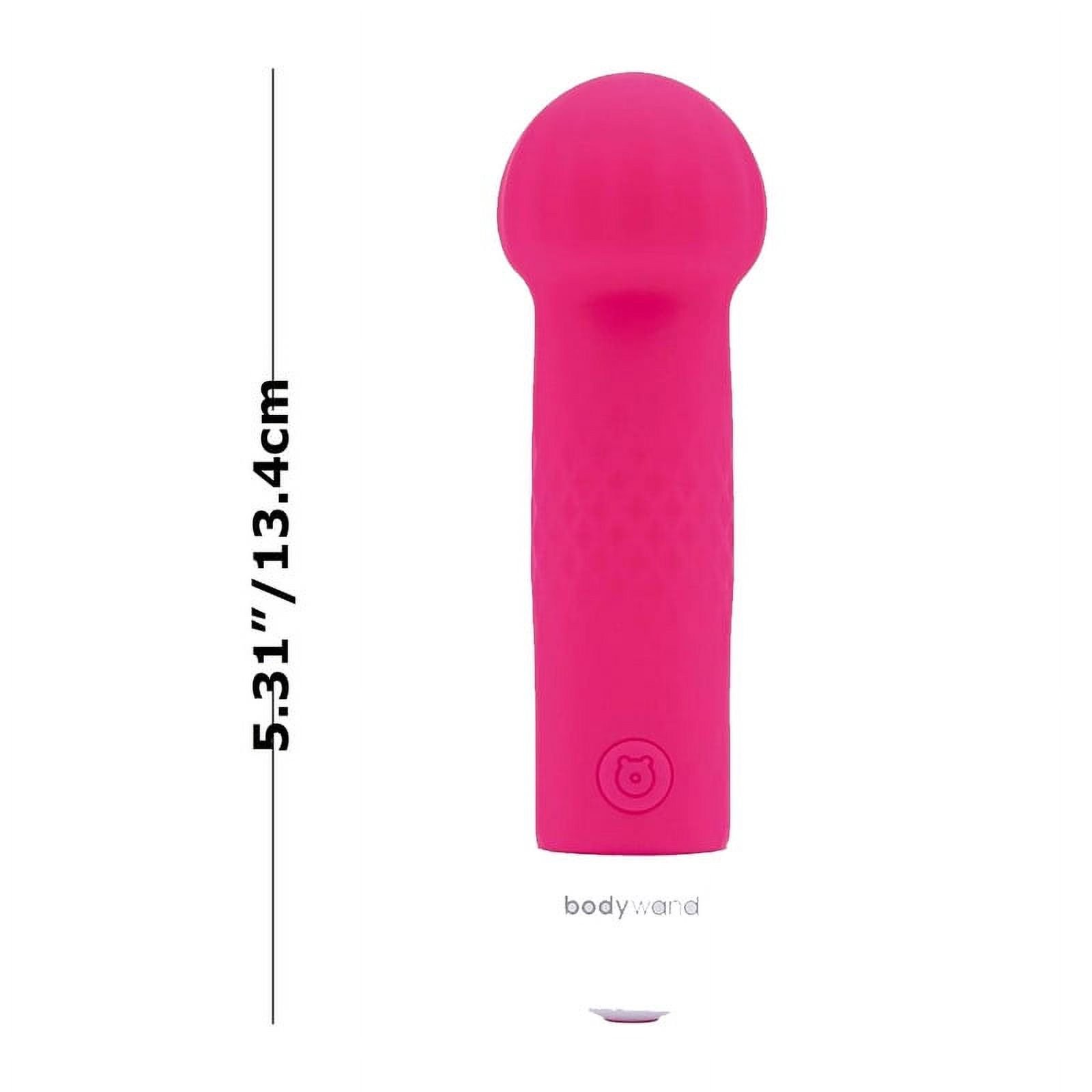 Pink Bodywand Mini Pocket Personal Massage Wand Vibrator Sex Toys for Women