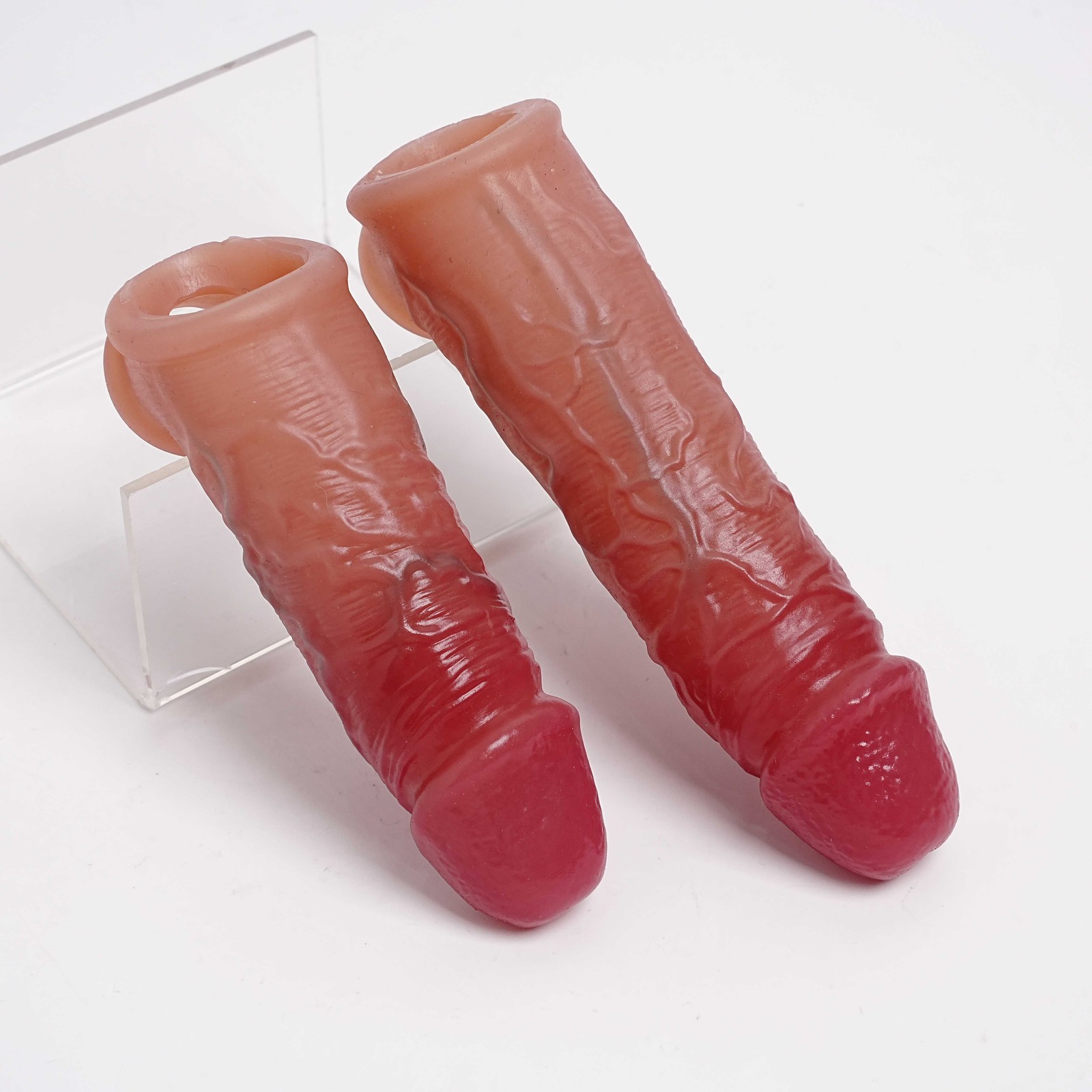 Penis-Extension-Extender-Sheath-Sleeve-Men Big-Male Cock-Girth-Enlarger-Enhancer