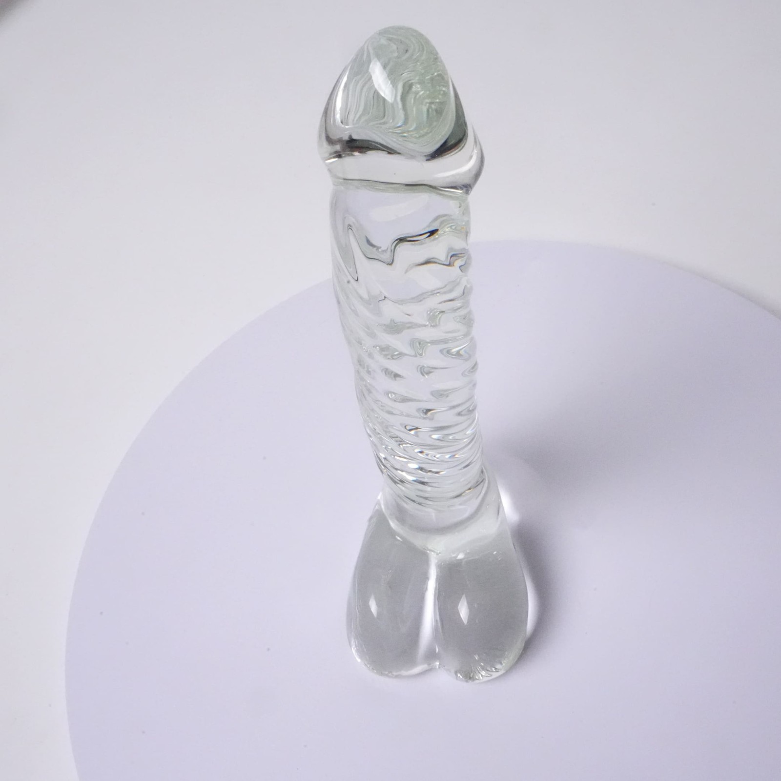 Glass Anal Plug 3-Types Dildo Plug Vaginal Prostate Massager Training Sex Toy