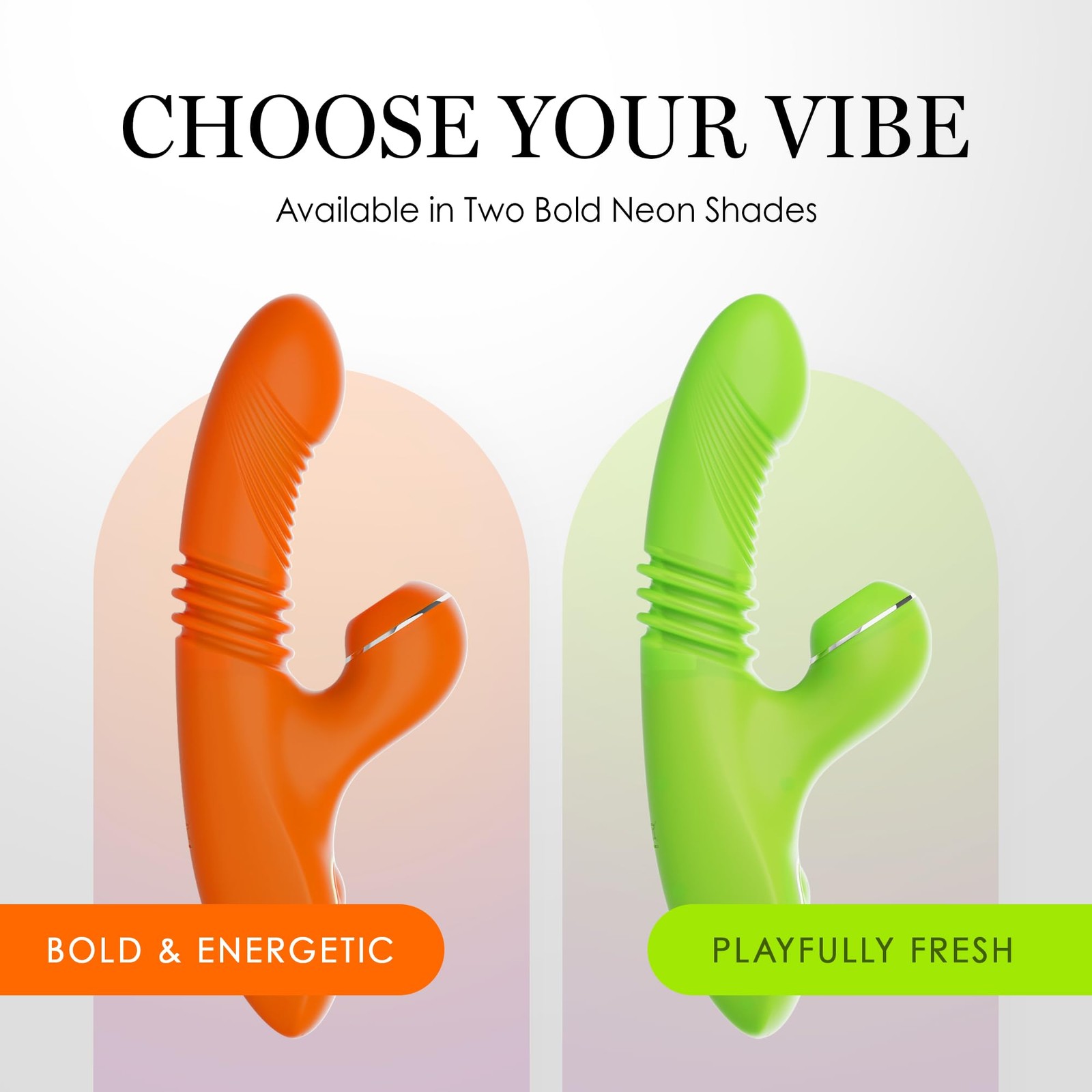 Pure Envy Rabbit Vibrator with Clitoral Suction – Dual Stimulation G Spot Vib…