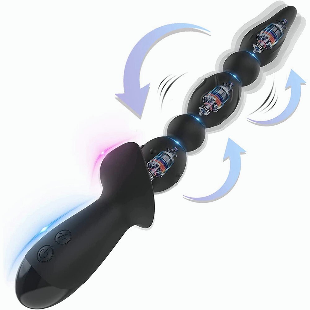 Male Prostate Massager Dildo Anal Butt Plug Anus Vibrator Sex Toys For Men Women